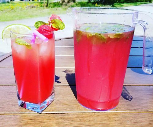 Watermelon Mojitos