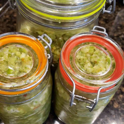 Spicy Green Tomato Salsa