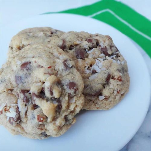 Coconut-Almond Chocolate Chip Cookies