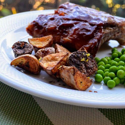 Air Fryer Rosemary Garlic Baby Potatoes