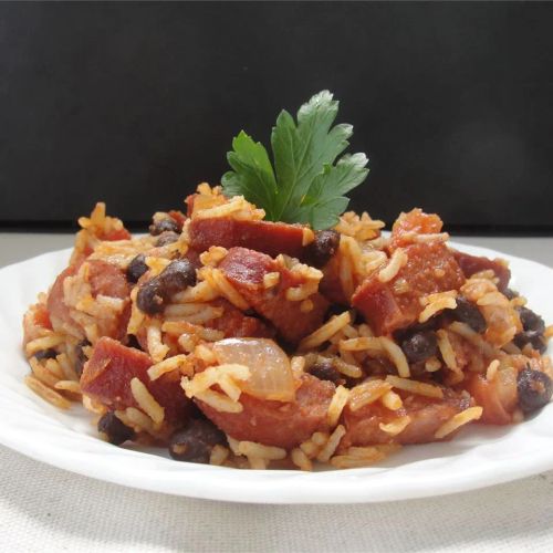 Martha's Spanish Rice and Sausage