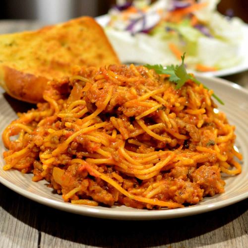 One-Pot Spaghetti with Meat Sauce