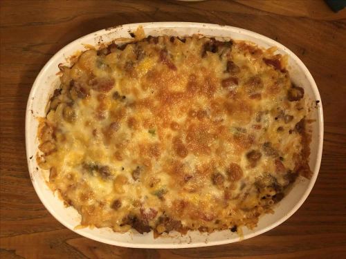 Cheeseburger Macaroni Casserole