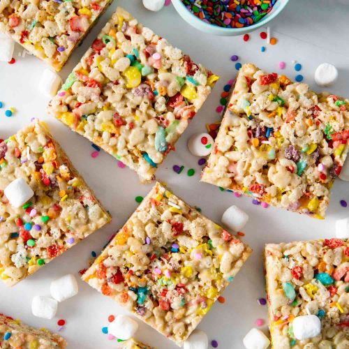 Funfetti Rice Krispies Treats