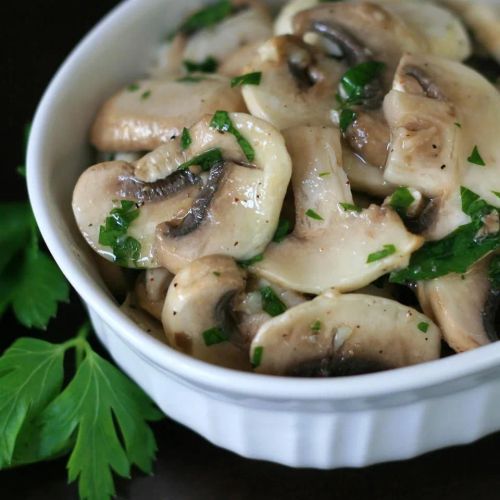 Vegan Mushroom Salad