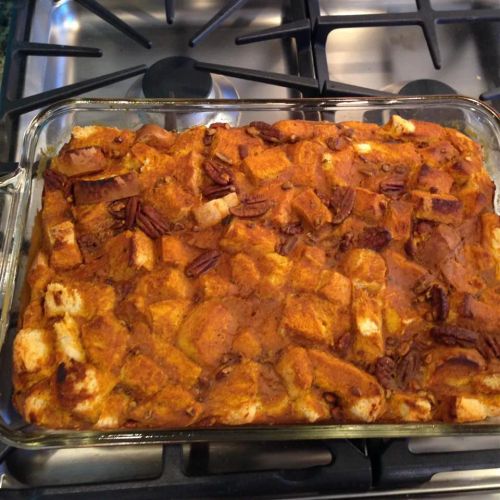 Pumpkin Breakfast Casserole