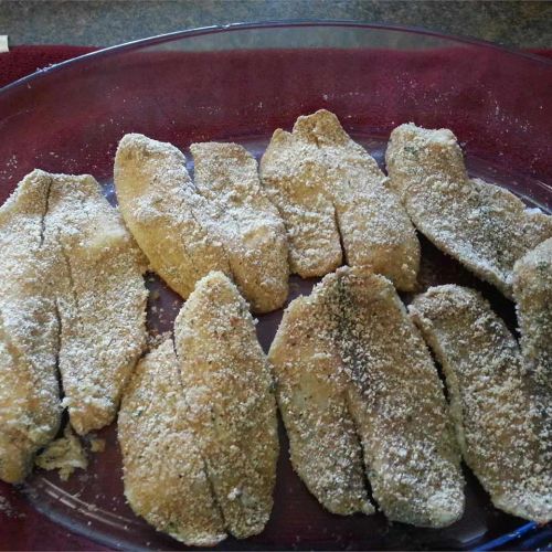 Breaded Garlic-Herb Tilapia