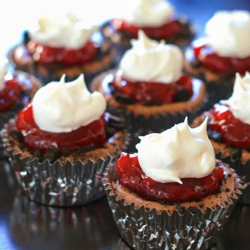 Black Forest Cheesecakes