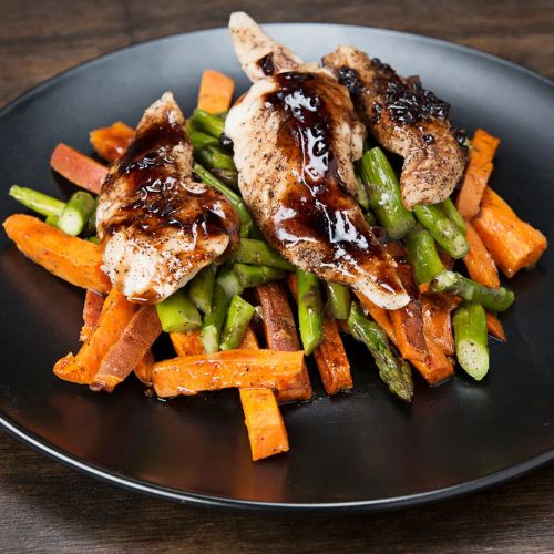 Balsamic Chicken And Veggies Meal Prep