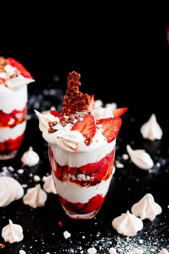 Strawberry Eton Mess for Mother's Day