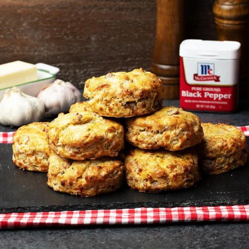 Cheddar And Black Pepper Biscuits