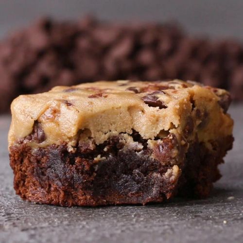 Cookie Dough Boxed Brownies