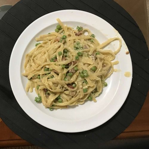 Classic Carbonara with Pancetta