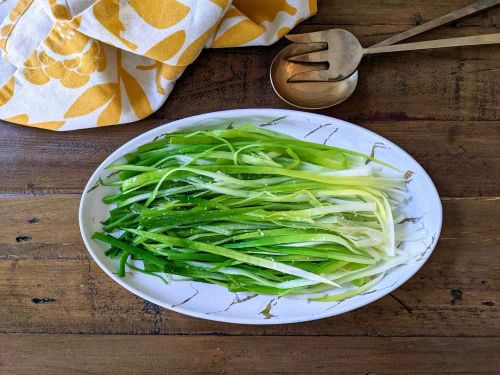 Sautéed Leeks in Butter and White Wine