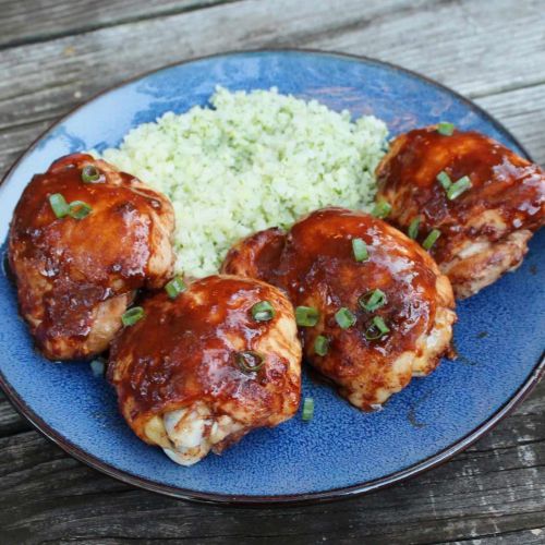 Asian Glazed Chicken Thighs