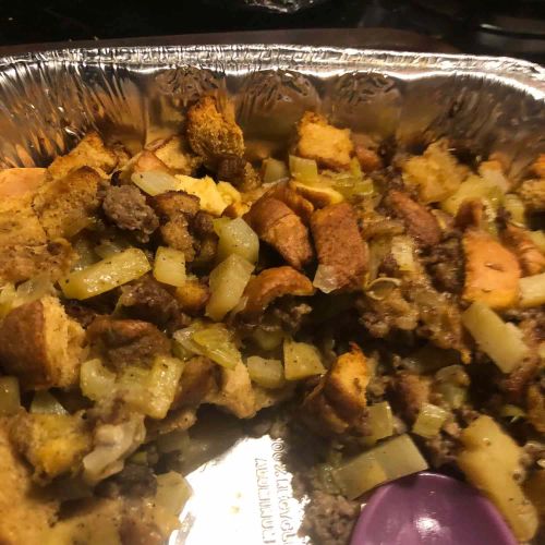 Potato Sausage Stuffing