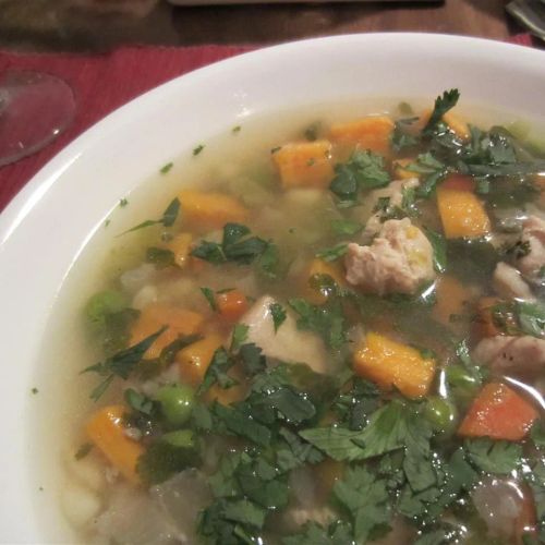 Peruvian Chicken Soup (Aguadito de Pollo)