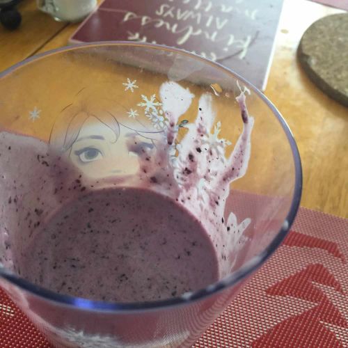 Frozen Blueberry Smoothie