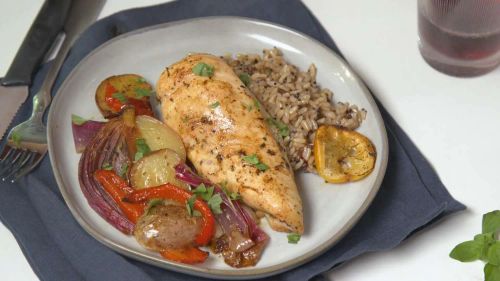 Lemony Mediterranean Chicken