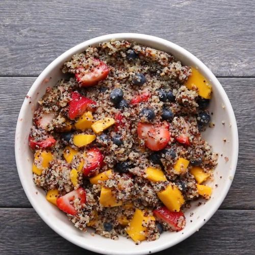 Summer Fruit Quinoa Salad