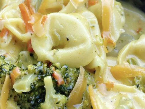 Creamy Tortellini Soup