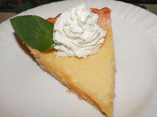 Meyer Lemon Pie