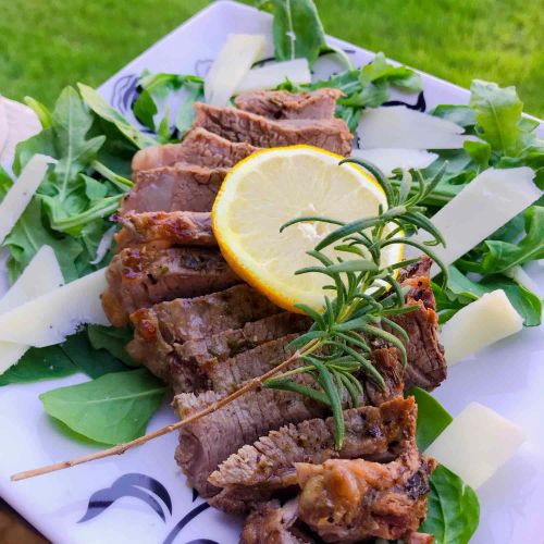 Oven-Baked Beef Tagliata