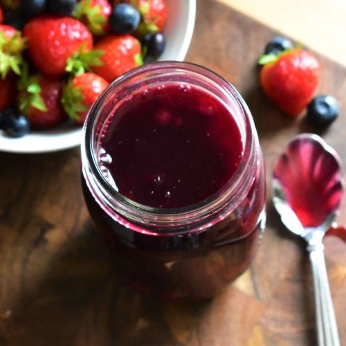 Easy Homemade Berry Syrup