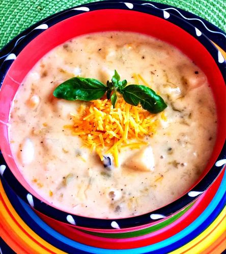 Potato and Green Chile Soup