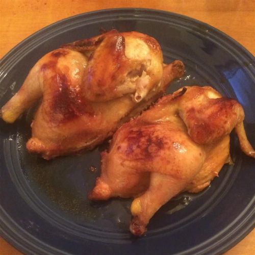 Honey Orange Cornish Hens