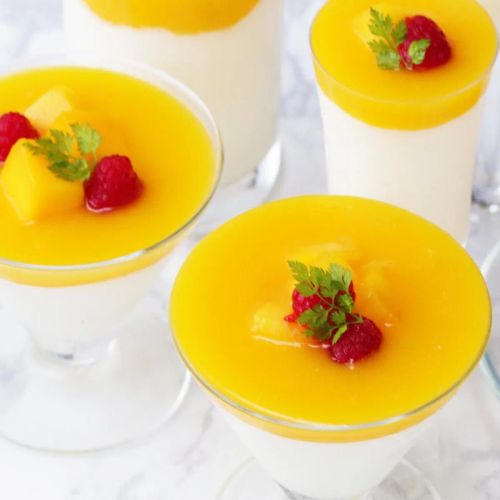 Mango Panna Cotta