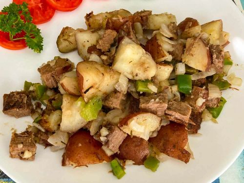 Leftover Roast Beef Hash