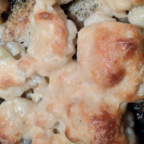 Cheesy Baked Cauliflower