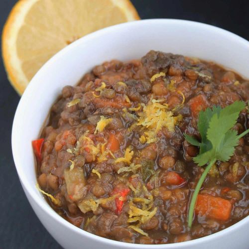 Instant Pot Lentil Vegetable Soup