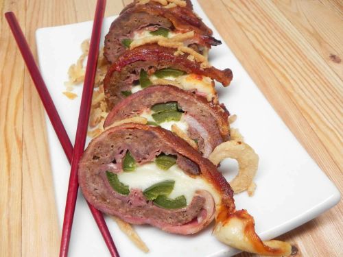 Grilled Bacon Sushi Roll