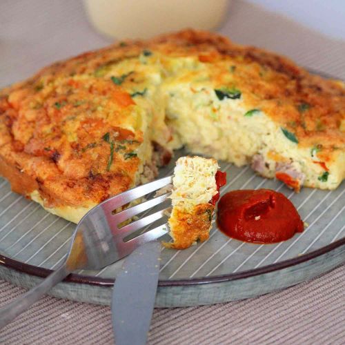 Air Fryer Breakfast Frittata