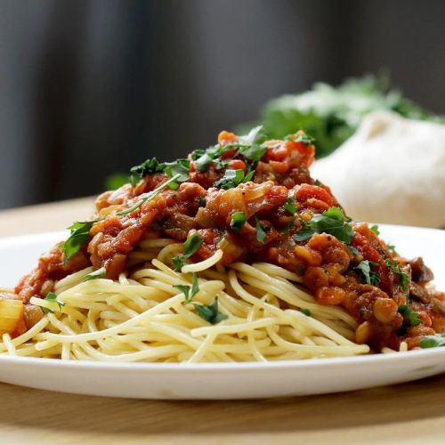 One-Pot Lentil Bolognese