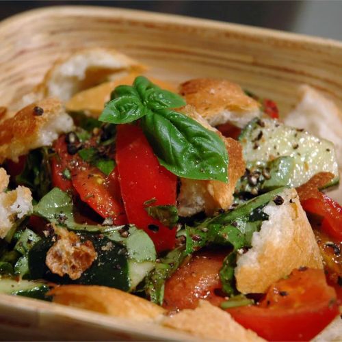 Mid-Summer Italian Bread Salad