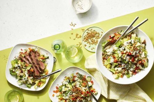 Chopped Salad with Buttermilk Dressing