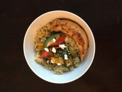 Chicken and Veggie Quinoa Bowls