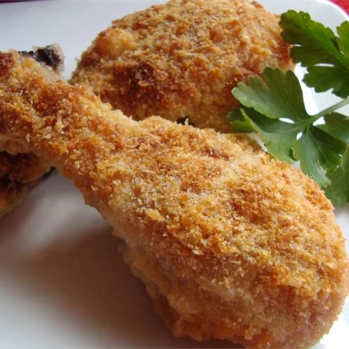 Crispy Coated Baked Chicken