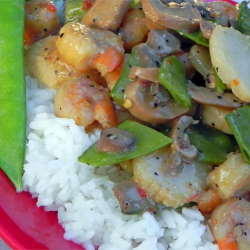 Chinese Take-Out Shrimp with Garlic