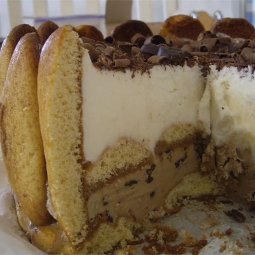 Ice Cream Tiramisu Cake