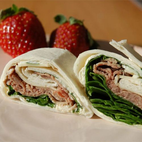 Roast Beef Horseradish Roll-Ups