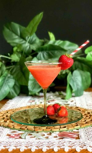 Frozen Virgin Strawberry Daiquiri