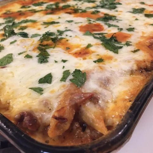 Meaty Baked Ziti