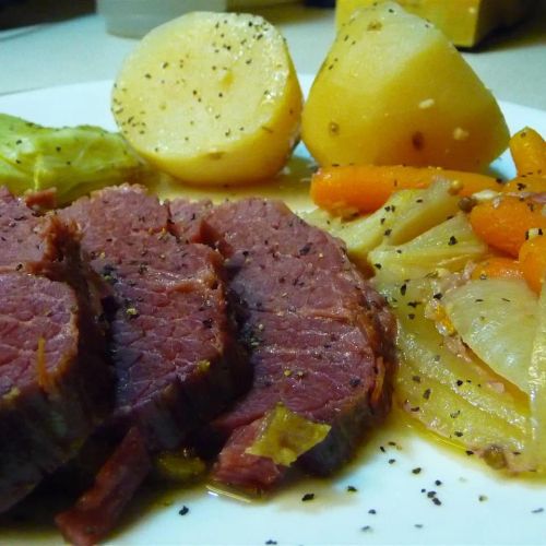 Easy Corned Beef and Cabbage