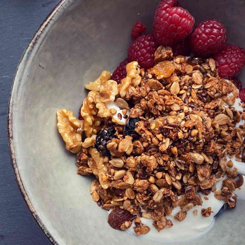 Greek Yogurt Bowls with Granola