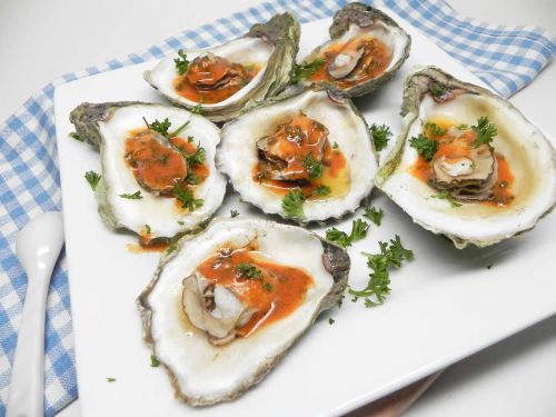 Instant Pot Fresh Steamed Oysters with Spicy Butter