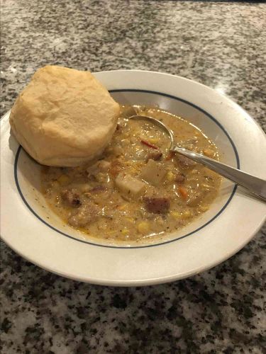 Spicy Slow Cooker Corn Chowder